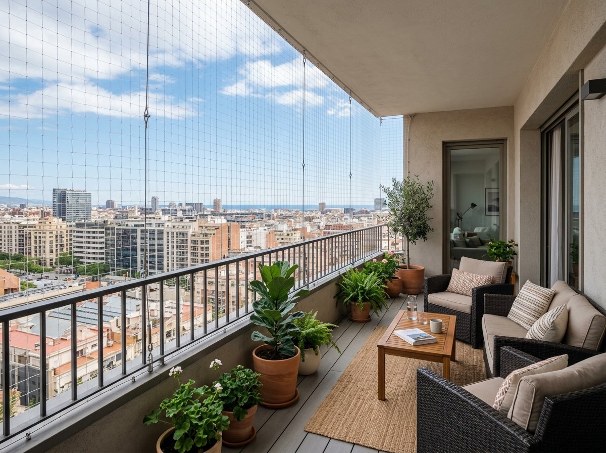 Balcony Safety Nets Installation in Vijayawada
