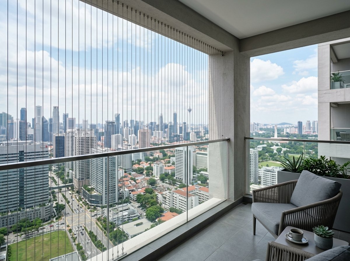 Invisible Grills for Balconies and Windows